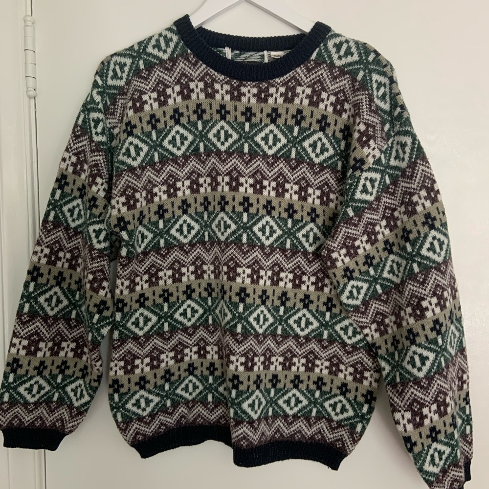Vintage knitted sweater